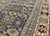 Late 19th Century Antique Hand Knotted Caucasian Shirvan Rug in Blue With Tribal Design 3'5"x4'5" For Sale - Image 5 of 6
