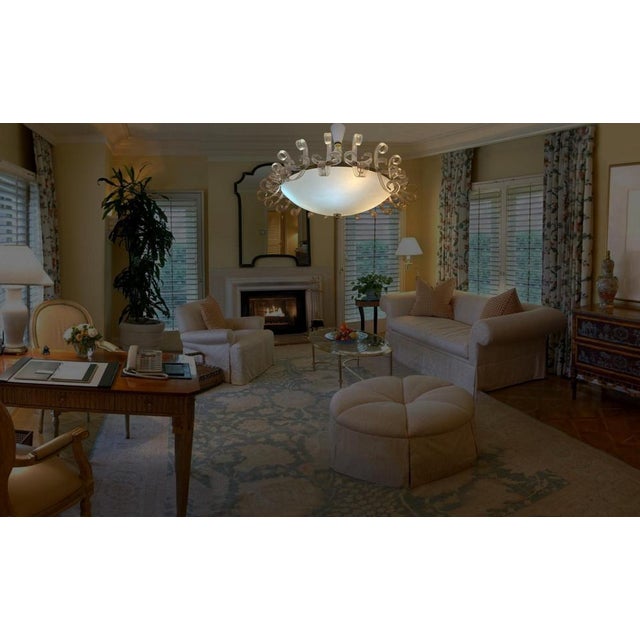 Murano Glass Chandelier, 1950s For Sale - Image 8 of 18