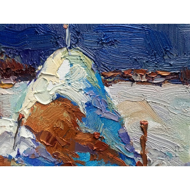 Oil Painting Monthly Winter Oksana Ivanyuk For Sale - Image 9 of 11