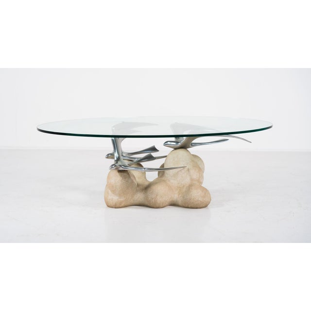 Mid-Century Modern Bird Coffee Table, Italy,1970s