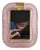 Italian Murano Twist Glass Picture Frame in Pink from Barovier & Toso, 1990s For Sale