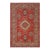 Rustic Super Kazak Rust/Beige Wool Rug - 5'4'' X 7'7'' For Sale