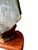Antique Religious Folk Art - Carved Wooden and Painted Santos Figure of Santa Ana Triple For Sale - Image 17 of 18