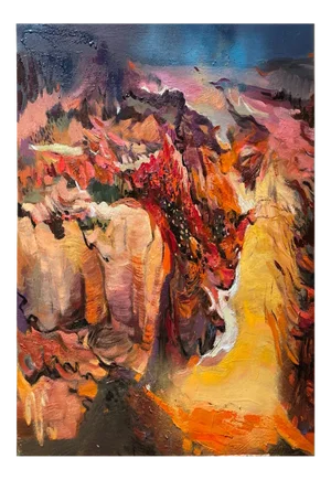 Chinese Contemporary Art, Luo Yi, Landscape No.2, 2021