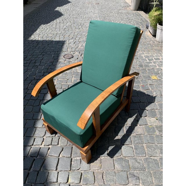 Art Deco Armchairs in the style of Rene Gabriel, 1930s, Set of 2 For Sale - Image 6 of 18