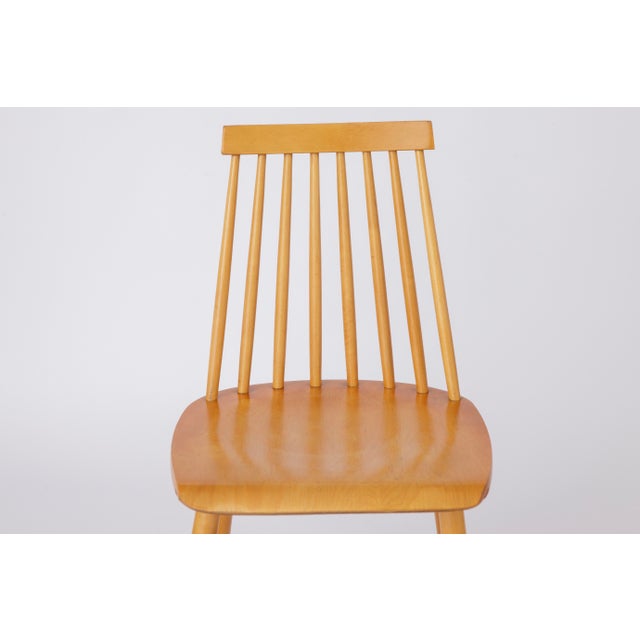 Mid-Century Modern Swedish Pinocchio Dining Chair by Yngve Ekström, 1970s For Sale - Image 6 of 11