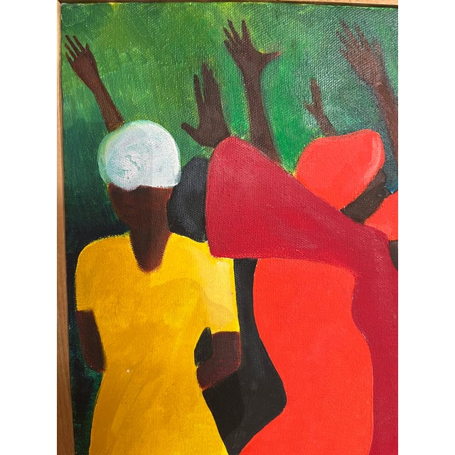 1960s Bernard Stanley Hoyes Painting, "In the Spirit" Signed, Original For Sale - Image 4 of 6