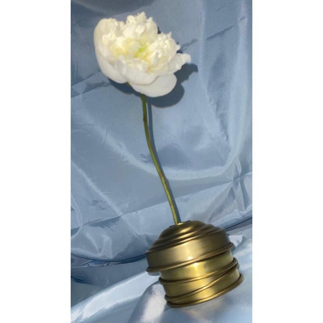 Not Yet Made - Made To Order RL 03 Mini Bowls in Brushed Brass by Caspal, Set of 2 For Sale - Image 5 of 7