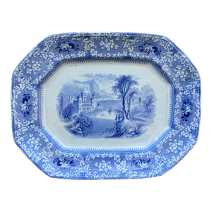 English Transferware Platter