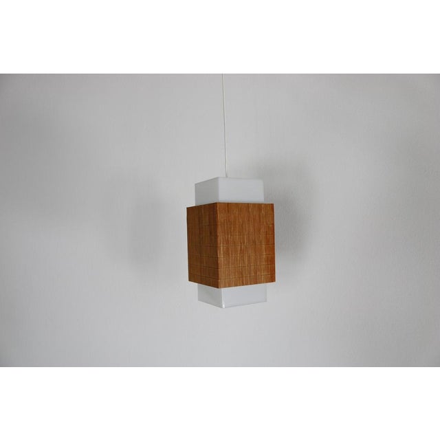Hanging Lamps in Acrylic and Bamboo, 1960s For Sale - Image 6 of 18