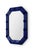 Bring bold Hollywood Regency glamour to your space with the Romano Wall Mirror in Sapphire Blue. Crafted with richly...