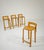 Vintage Wooden Stools by Alvar Aalto for Artek, 1970s, Set of 4 For Sale - Image 12 of 18