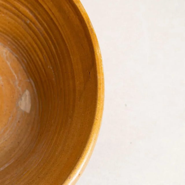 Early 20th Century Rustic Ceramic Plate Vase, 1940s For Sale - Image 10 of 12