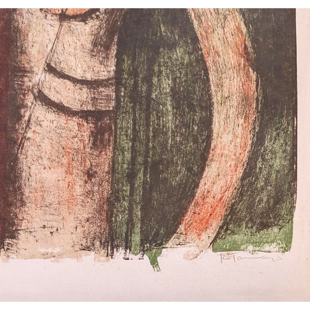 Contemporary Rufino Tamayo, Torso De Jeune Fille, Hand Signed Lithograph, Pereda 112, Framed, 1969 For Sale - Image 3 of 3
