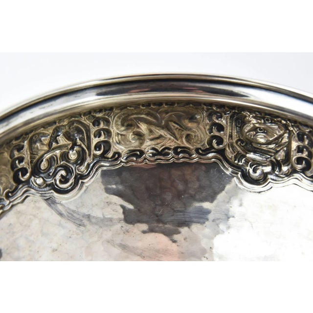 Silver Oslo Silversmith Thune Nordic Arts & Crafts Bowl For Sale - Image 8 of 9