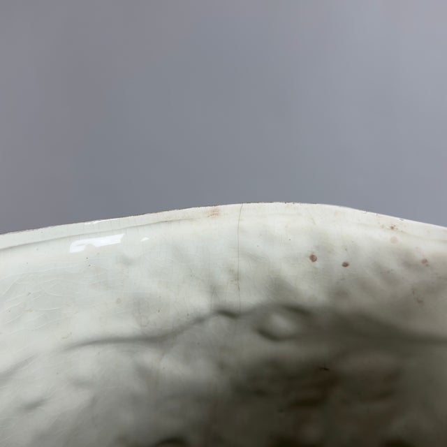 Ceramic Large Capodimonte Ceramic Vase with High Relief and Classical Figures, 1960s For Sale - Image 7 of 11
