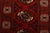 Red Turkmen Runner 2’5” X 9’6” Red Wool Vintage Tribal Hand-Knotted Oriental Rug For Sale - Image 8 of 12