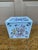 Ceramic Mid-20th Century Dutch Delft Chinoiserie Porcelain Flower Frog Tulipiere For Sale - Image 7 of 10