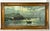 Antique Framed Tonalist Seascape Lithograph: Maritime Art Print For Sale - Image 10 of 10