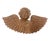 Antique Neoclassical Carved Wood Cherub Winged Wall Plaque For Sale - Image 4 of 12