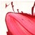 Avp_1633 - Original Red Contemporary Abstract Acrylic Painting on Paper by Alex Voinea For Sale - Image 4 of 6