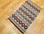 Vintage Native American Indian Navajo Rug, Geometric Banded Pattern, Wool & Cotton, 2x3 For Sale - Image 14 of 14