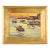 "Santa Catalina Island Harbor" Seascape at Sunset in Oil on Artist's Panel by Gary Schildt For Sale