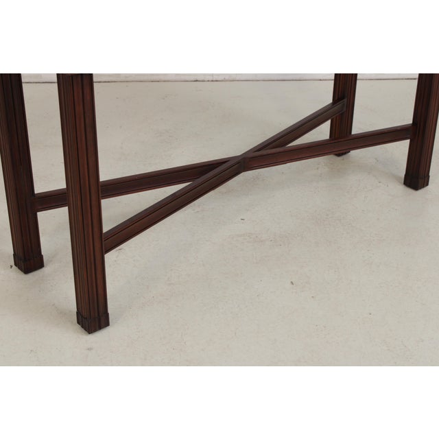 Henkel Harris Model 5721 Mahogany Sofa Table For Sale - Image 10 of 13