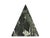 Late 20th Century Late 20th Century Italian Natural Solid Green Marble Stone Pyramid Sculpture For Sale - Image 5 of 8