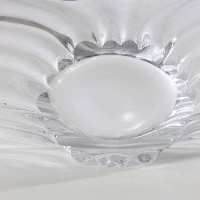 Cofrac Art Verrier France Art Glass Bowl For Sale - Image 6 of 7