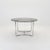 Mid-Century Modern Italian Round Smoked Glass Table and Cantilever Chairs by Gastone Rinaldi, 1970s, Set of 7 For Sale - Image 16 of 18