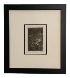 Late 18th Century Rembrandt Etching #12, by Francesco Novelli, Italy