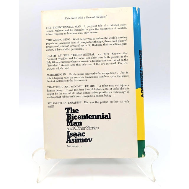 Harry N. Abrams 1970s First Edition: The Bicentennial Man & Other Stories by Isaac Asimov For Sale - Image 4 of 12