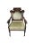 This armchair embodies the aesthetics of the Victorian Renaissance Revival style, popular in the late 19th century. Bold...