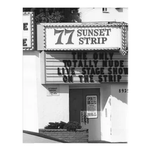 77 Sunset Strip West Hollywood Street Photograph by Don Ware