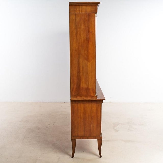 Vintage Bookcase in Walnut For Sale - Image 6 of 13