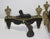 Traditional Sphinx Chenets Egyptian Revival 19th Century - A Pair For Sale - Image 3 of 13