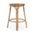 Spritely Home Accent Furniture Tobias 24 in. Seat Height Round Rattan Backless Counter Stool, Natural Hyacinth For Sale - Image 4 of 6