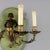 Italian Golden Metal Wall Lamp For Sale - Image 6 of 8