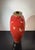 1980s Vintage Red Glazed Vase by David Frith, 1980s For Sale - Image 5 of 11