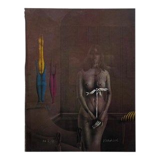 Paul Wunderlich 48 Fleur De Lilly-2 For Sale