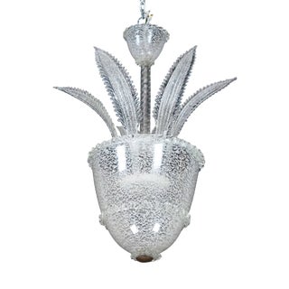 Vintage Italian Murano Glass Pendant Light, 1930s For Sale