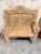 Antique Painted Pine Folk Art Armchair With Hand-Painted Floral Decoration For Sale In New York - Image 6 of 7
