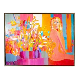 Oil on Canvas Painting by Sidney Smiley For Sale