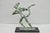 Mid 20th Century Estelle Goodman Brutalist Mid Century Modern Bronze Dancing Man Sculpture For Sale - Image 11 of 15