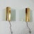 Glass & Metal Metalarte Sconces, 1970s, Set of 2 For Sale - Image 15 of 15