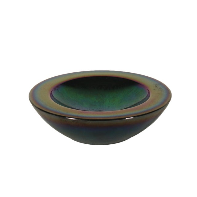 Glass Mid-Century Murano Glass Bowl For Sale - Image 7 of 7