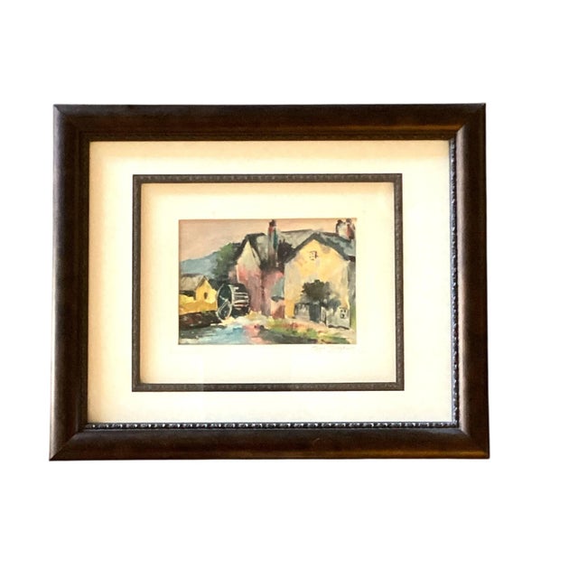 Water Wheel Painting by John Bingham For Sale In Houston - Image 6 of 6