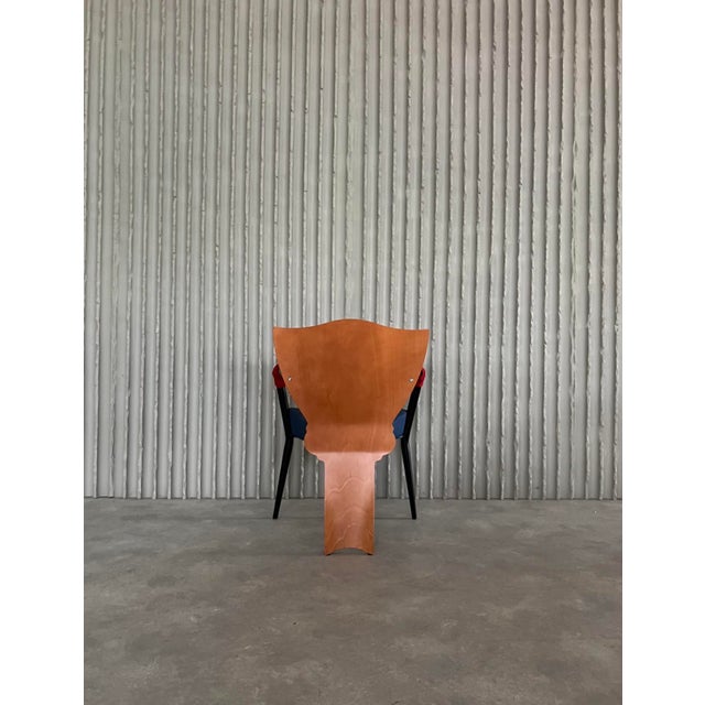 Metal Vanity Set with Dalami Chair from Borek Sipek, Set of 2 For Sale - Image 7 of 15