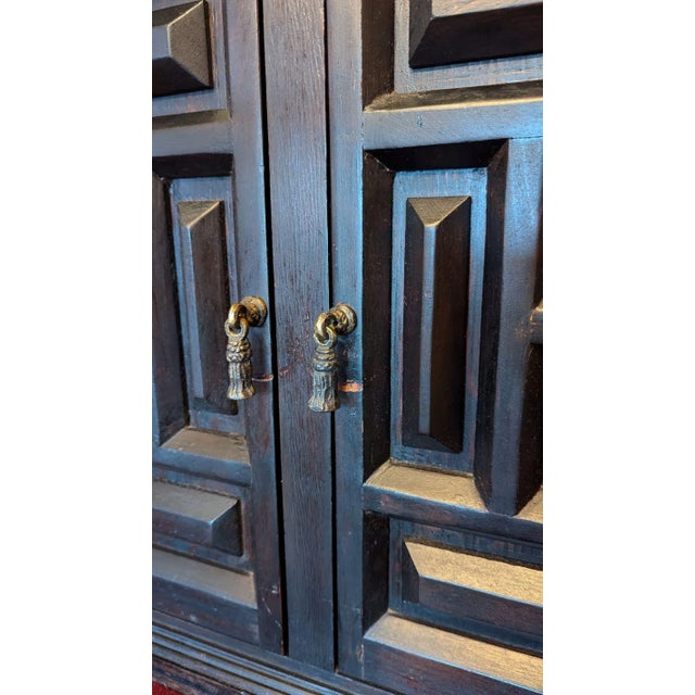 Arts and Crafts Ebonized Cabinet For Sale - Image 11 of 12